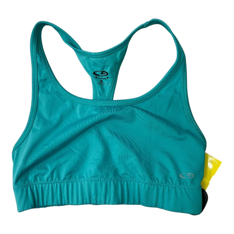 Yoga Bar with Natural Antioxidants -Athletic Bra By Champion In Teal, Size: S