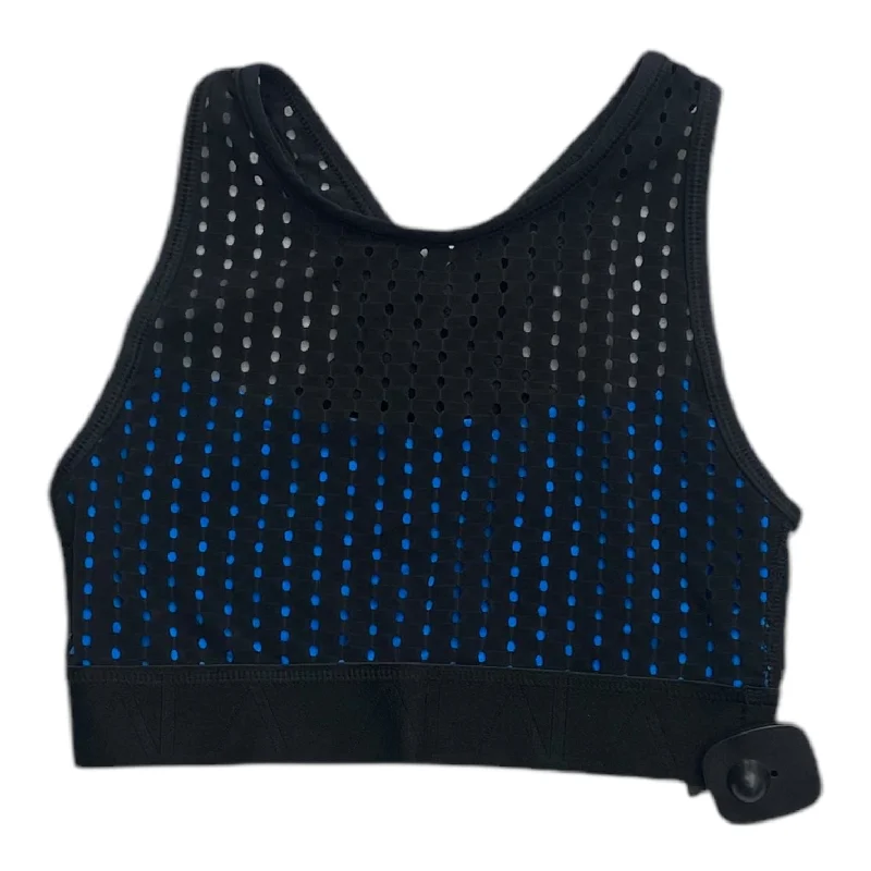 Yoga Bar with Matcha for Calm Energy -Athletic Bra By Cmc In Black & Blue, Size: S