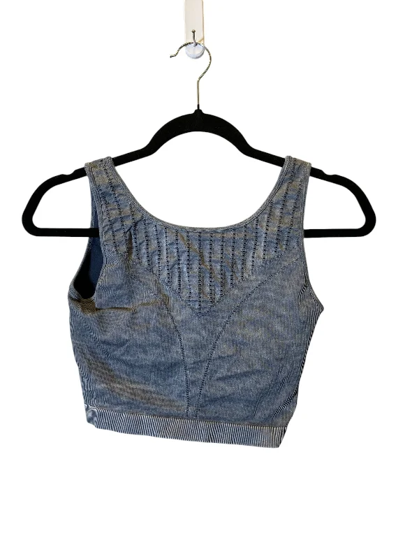 Yoga Bar with Black Seed Oil -Athletic Bra By Cmc In Blue, Size: M