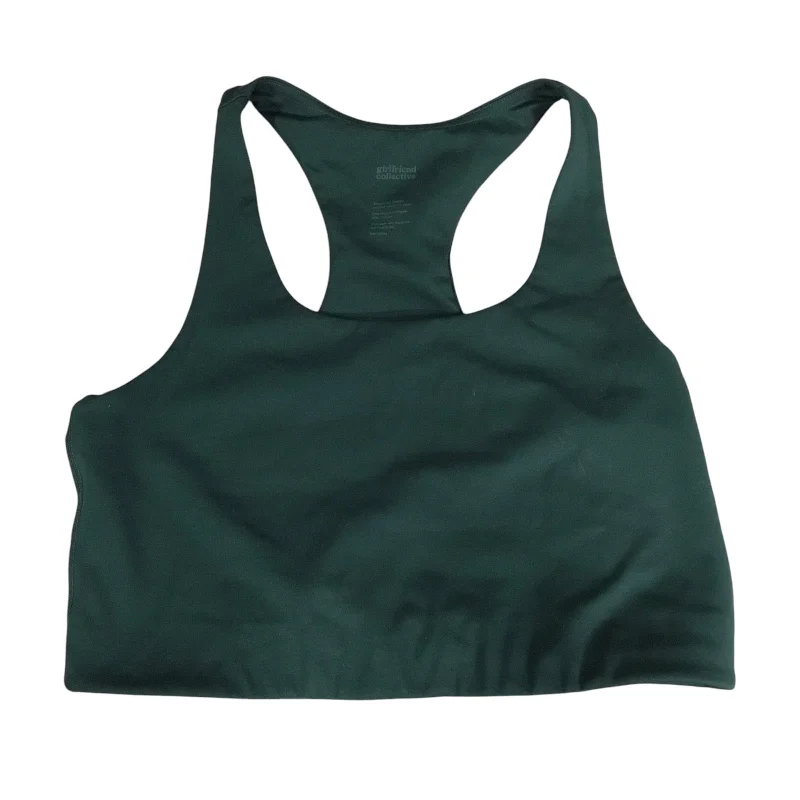 Yoga Bar with No Refined Sugars -Athletic Bra By Cmc In Green, Size: L