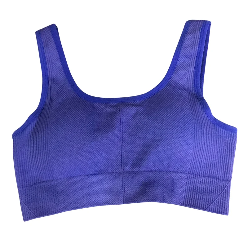 Yoga Bar for Optimal Performance -Athletic Bra By Cmc In Purple, Size: M