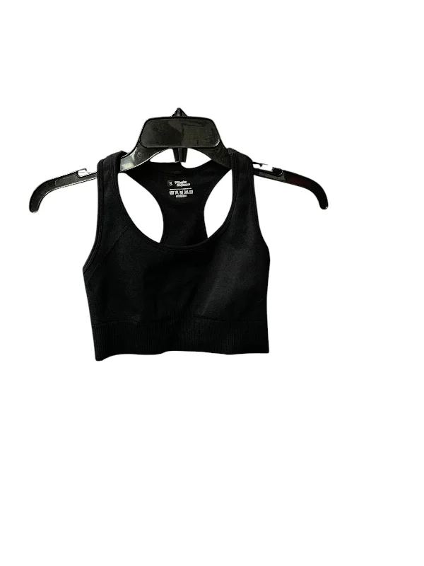 Yoga Bar with Omega-3 Fatty Acids -Athletic Bra By Cme In Black, Size: S