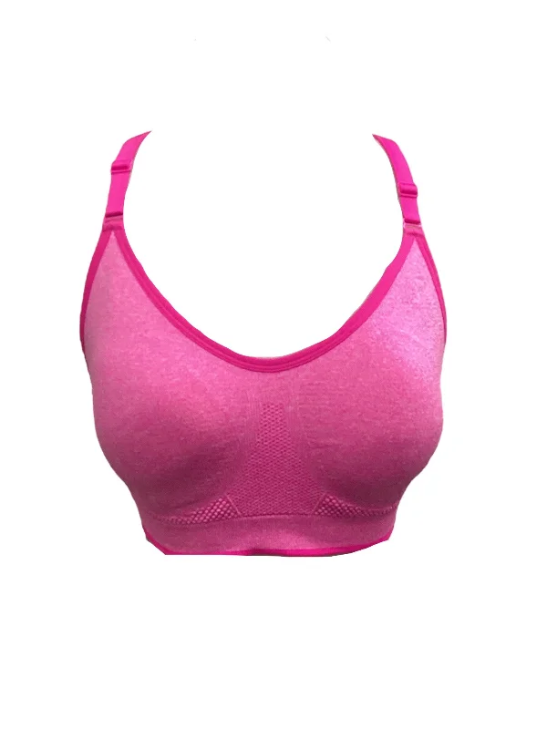 Yoga Bar with Adaptogens for Stress Management -Athletic Bra By Danskin In Pink, Size: L