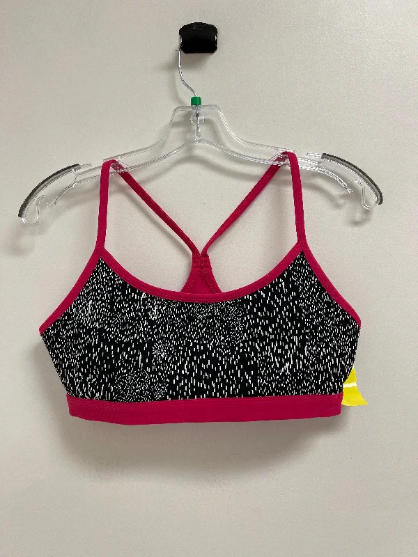 Yoga Bar for Easy Pre-Workout Fuel -Athletic Bra By Fabletics In Black & White, Size: M