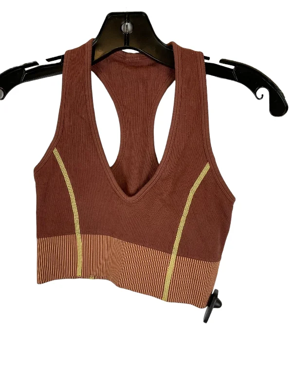 Yoga Bar for Fitness Goals -Athletic Bra By Fabletics In Brown, Size: S