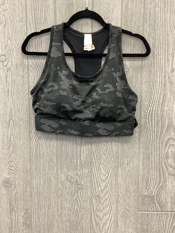 Yoga Bars with Plant Collagen -Athletic Bra By Fabletics In Camouflage Print, Size: Xl