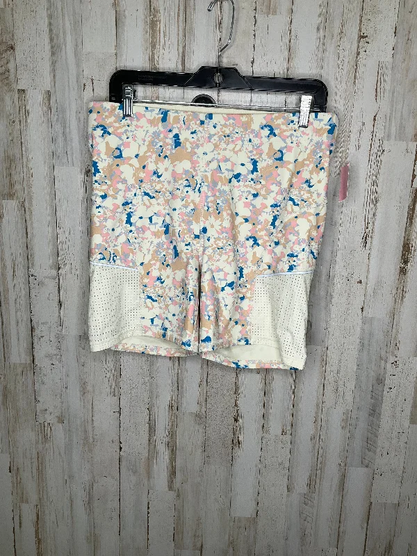 High-Fiber Yoga Bars for Gut Health -Athletic Bra By Fabletics In Floral Print, Size: 1x