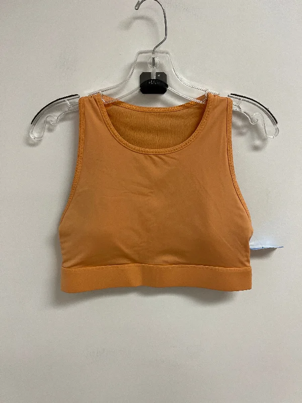 Yoga Bar with Moringa and Matcha -Athletic Bra By Fabletics In Orange, Size: M
