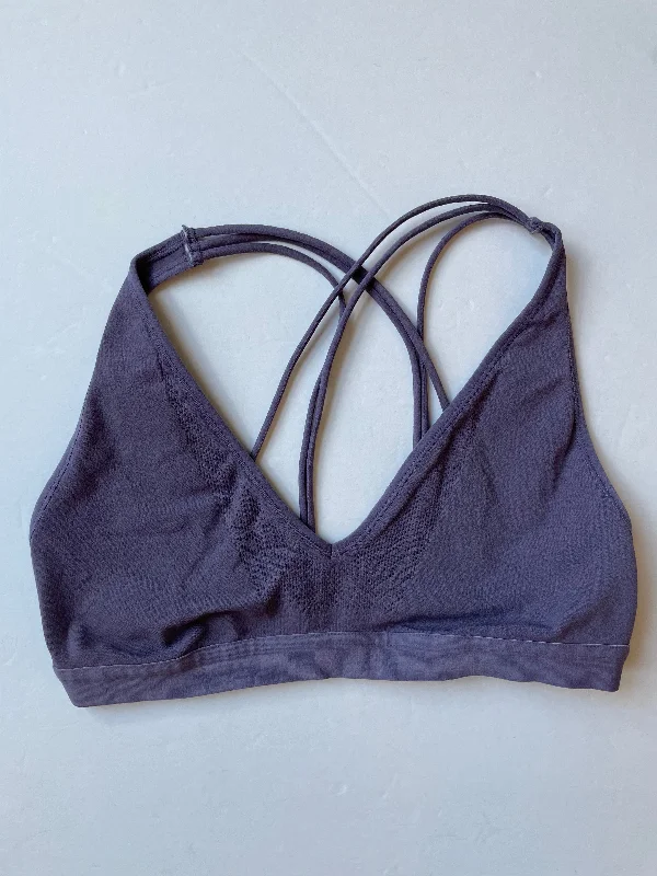 Yoga Bar for Better Skin Health -Athletic Bra By Fabletics In Purple, Size: M