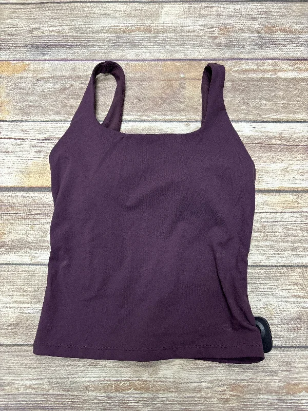 Yoga Bar with Ginger and Turmeric -Athletic Bra By Flx In Purple, Size: Xs