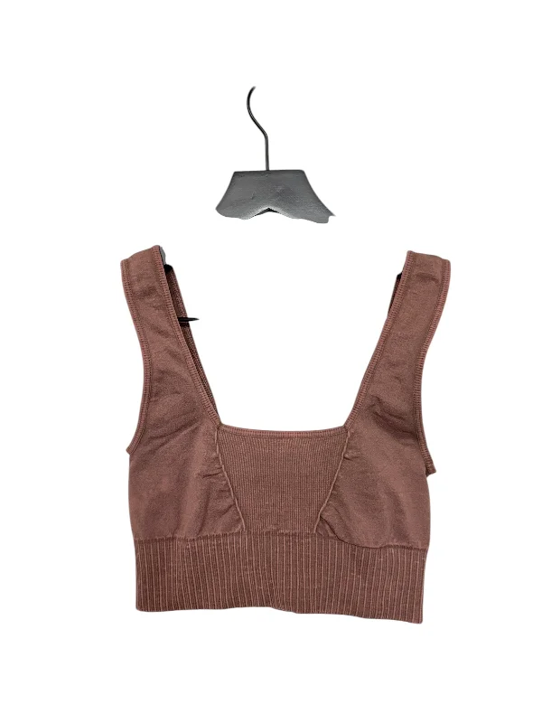 Yoga Bar with Spices for Digestion -Athletic Bra By Free People In Mauve, Size: Xs