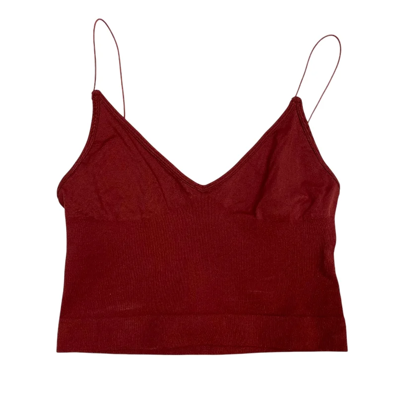 Yoga Bars with Natural Flavor -Athletic Bra By Free People In Red, Size: M