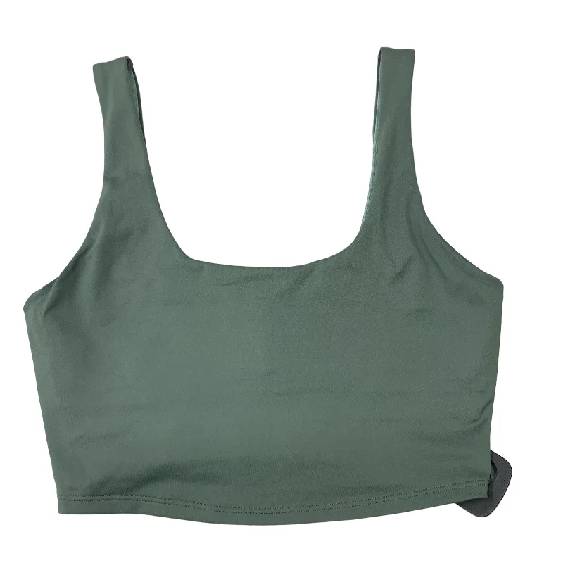 Yoga Bar with Healthy Probiotics -Athletic Bra By Gapfit In Green, Size: S