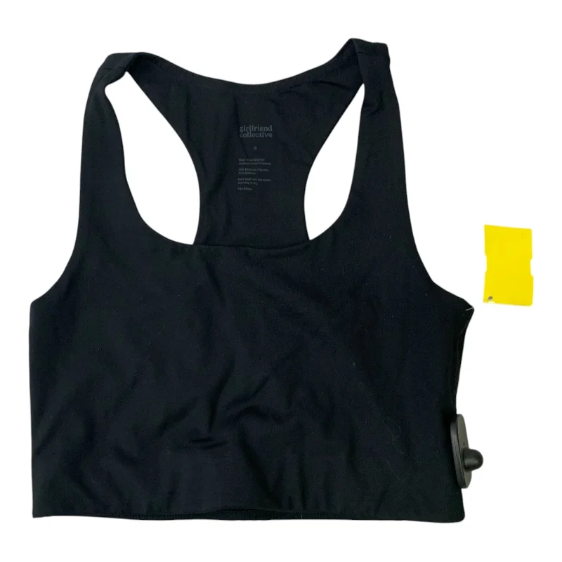 Yoga Bar for Increased Muscle Mass -Athletic Bra By Girlfriend Collective In Black, Size: S Yoga Bar for Increased Muscle Mass -Athletic Bra By Girlfriend Collective In Black, Size: S