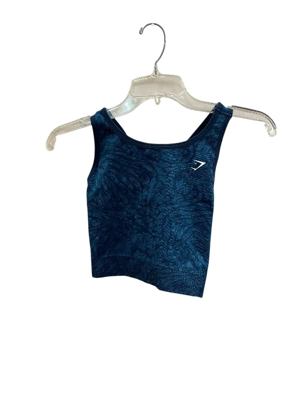 Vegan Energy Yoga Bars -Athletic Bra By Gym Shark In Blue, Size: L