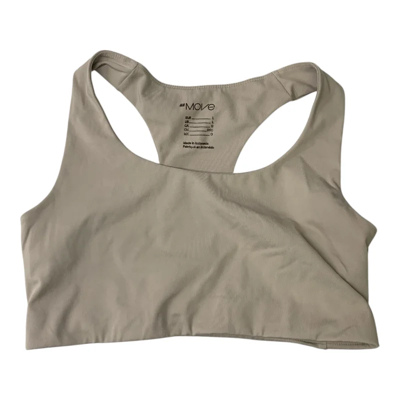 Yoga Bar for a Full Day of Energy -Athletic Bra By H&m In Beige, Size: L