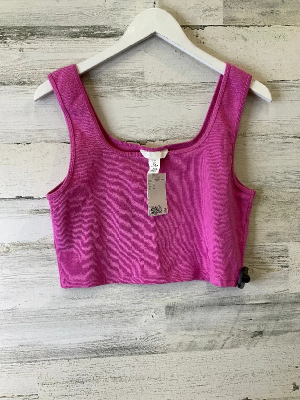 Yoga Bars with Natural Protein -Athletic Bra By H&m In Pink, Size: L