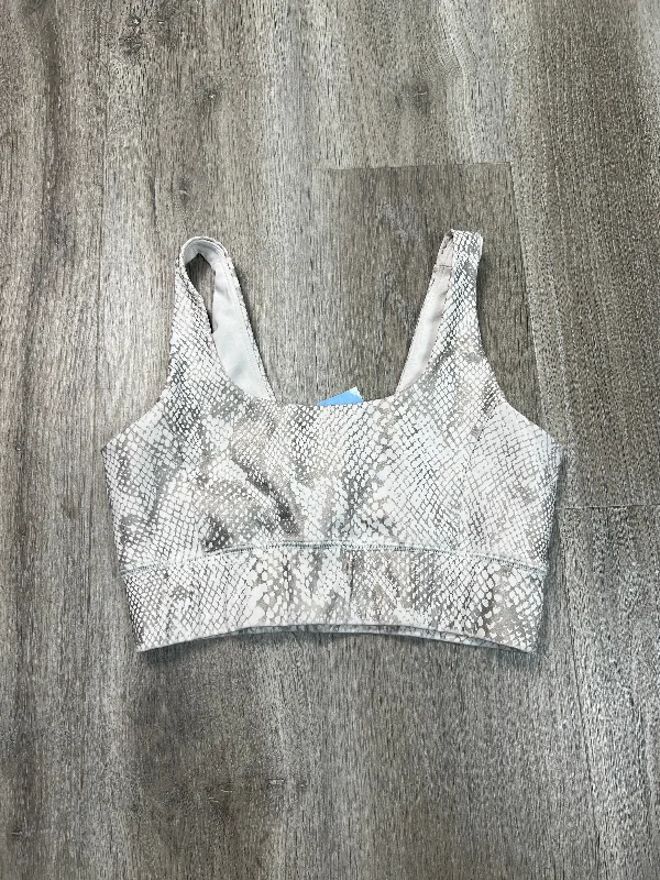 Yoga Bar with Stevia -Athletic Bra By Ivl Collective In Snakeskin Print, Size: M