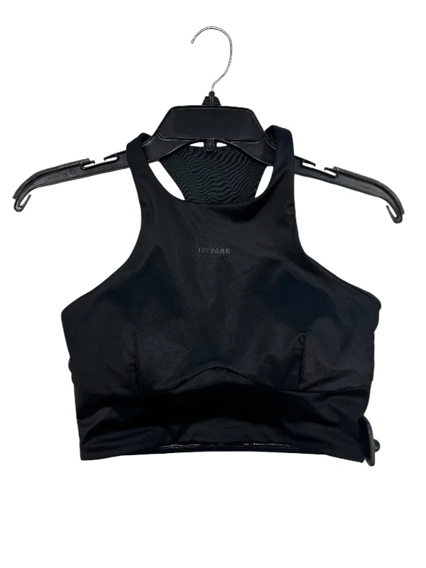 Yoga Bar with Maple Syrup -Athletic Bra By Ivy Park In Black, Size: M