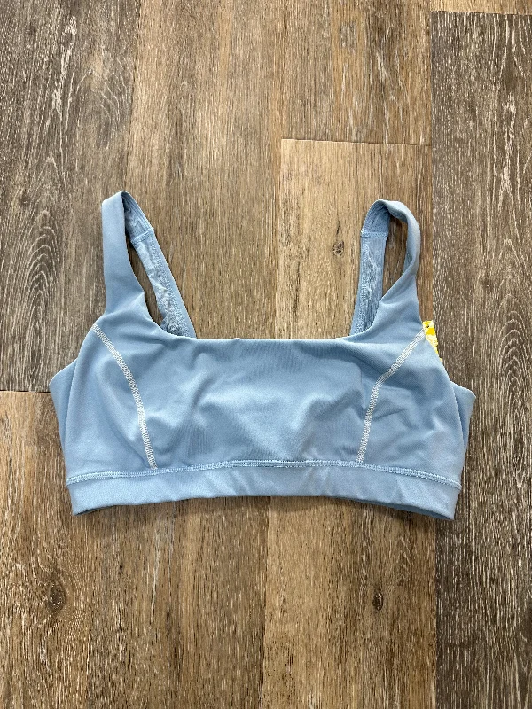 Yoga Bar with Coconut Oil for Smoothness -Athletic Bra By J. Crew In Blue, Size: M