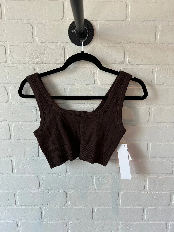 Yoga Bar with Moringa -Athletic Bra By Joy Lab In Brown, Size: M