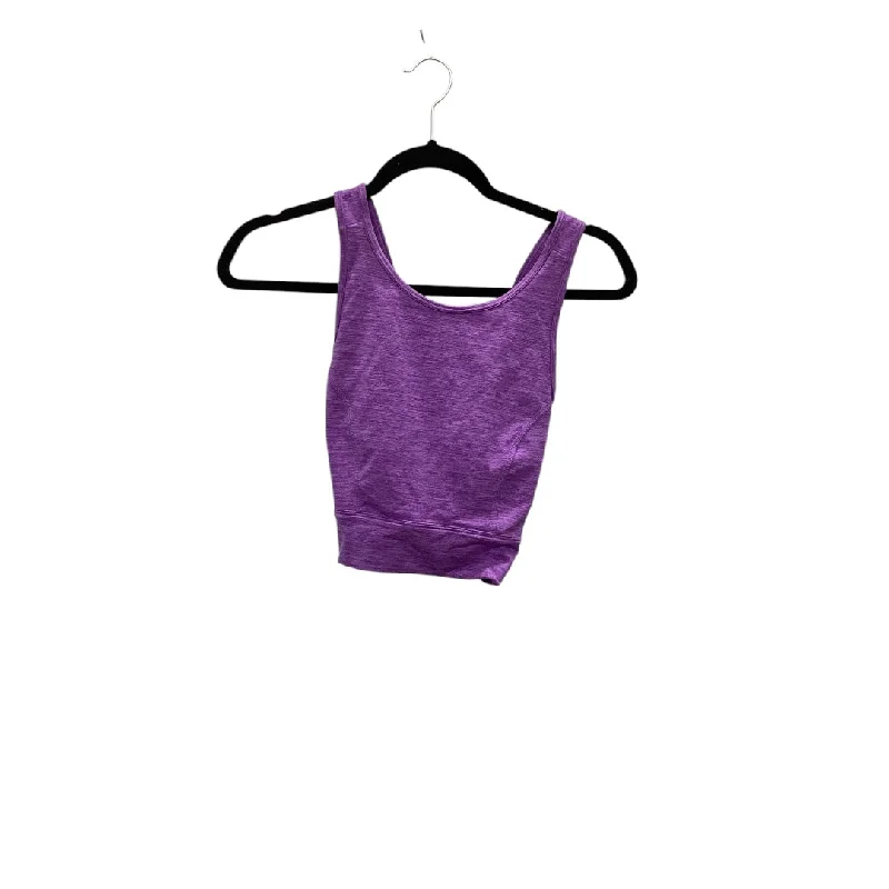 Yoga Bar with Moringa for Superfoods -Athletic Bra By Joy Lab In Purple, Size: M