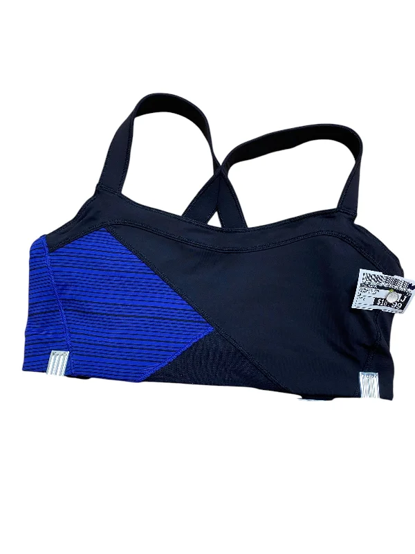 Yoga Bar for Post-Workout Nutrition -Athletic Bra By Lululemon In Black & Blue, Size: 8 Yoga Bar for Post-Workout Nutrition -Athletic Bra By Lululemon In Black & Blue, Size: 8