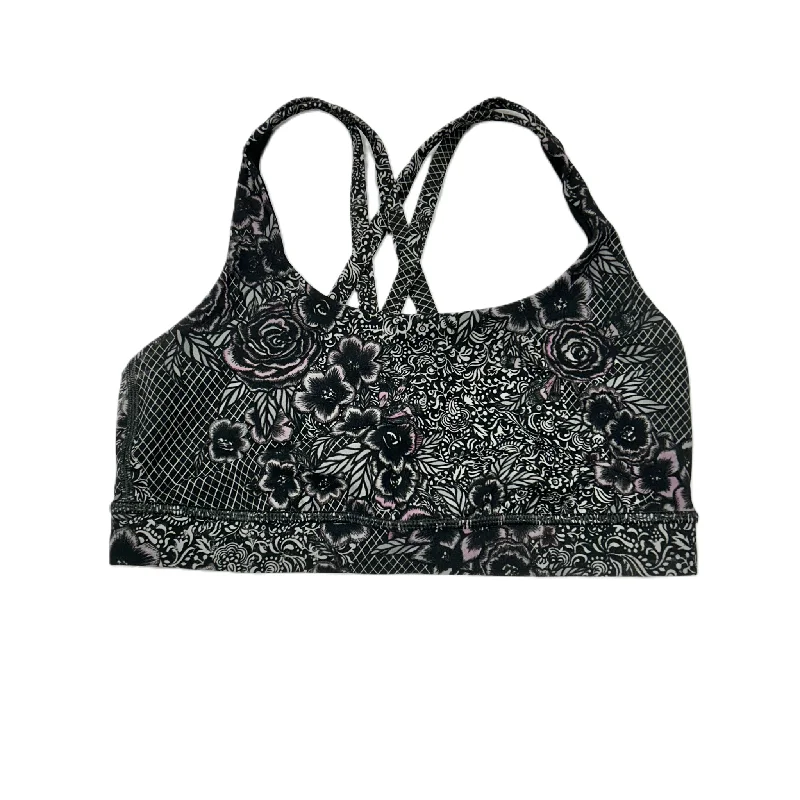 Yoga Bar with Matcha Green Tea Benefits -Athletic Bra By Lululemon In Black & Purple, Size: S