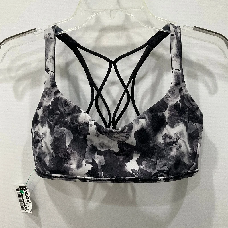 Yoga Bar for Weight Loss and Muscle Gain -Athletic Bra By Lululemon In Black & White, Size: 10 Yoga Bar for Weight Loss and Muscle Gain -Athletic Bra By Lululemon In Black & White, Size: 10