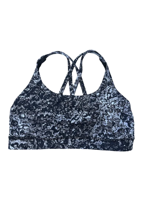 Yoga Bar for Enhanced Stamina -Athletic Bra By Lululemon In Black & White, Size: 6