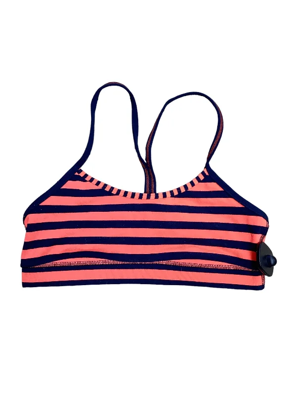 Yoga Bar for Outdoor Activities -Athletic Bra By Lululemon In Blue & Orange, Size: 6