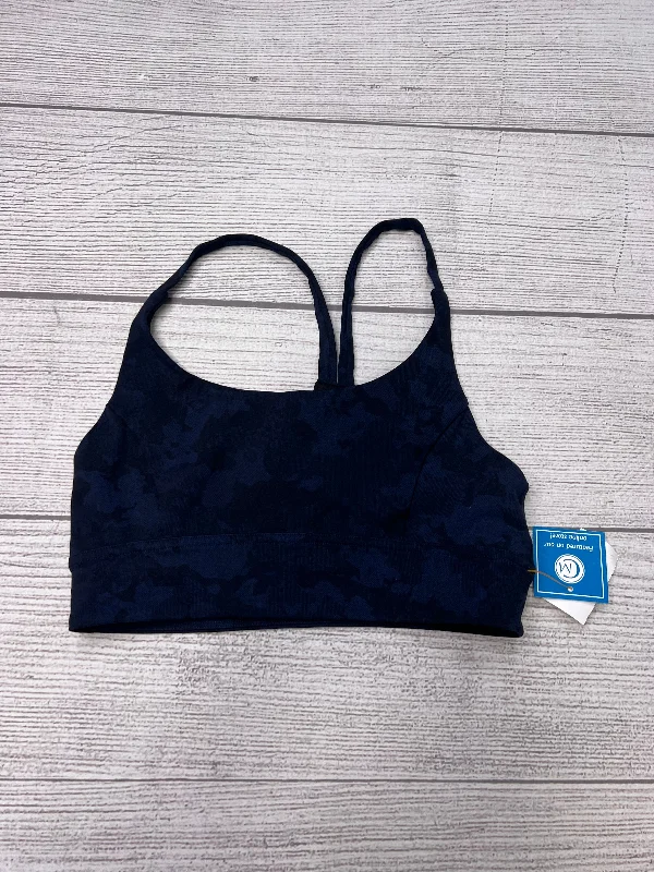 Healthy Protein Bars for Yoga -Athletic Bra By Lululemon In Blue, Size: 6
