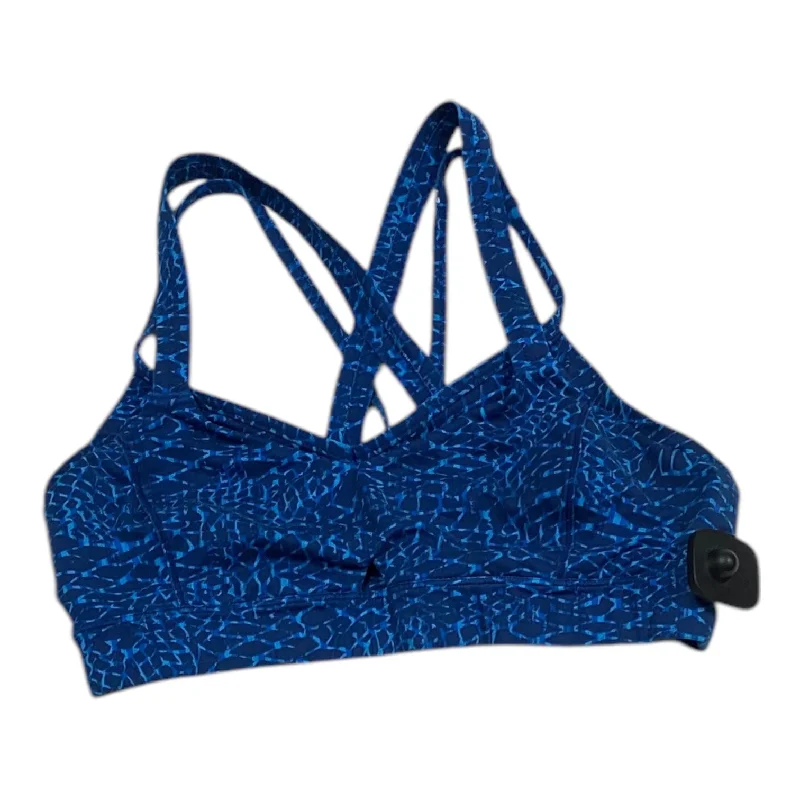 Yoga Bar with Real Food Ingredients -Athletic Bra By Lululemon In Blue, Size: M