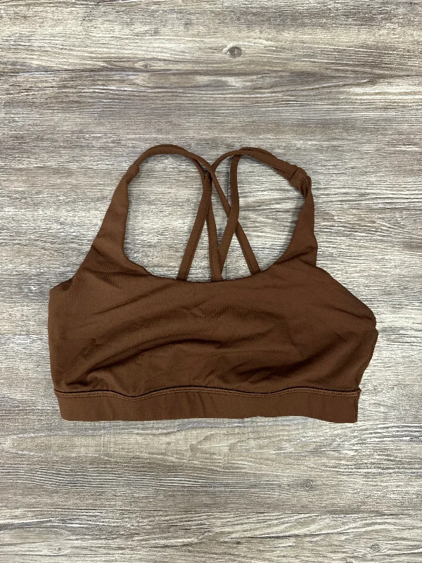 Yoga Bar with Honey -Athletic Bra By Lululemon In Brown, Size: 6