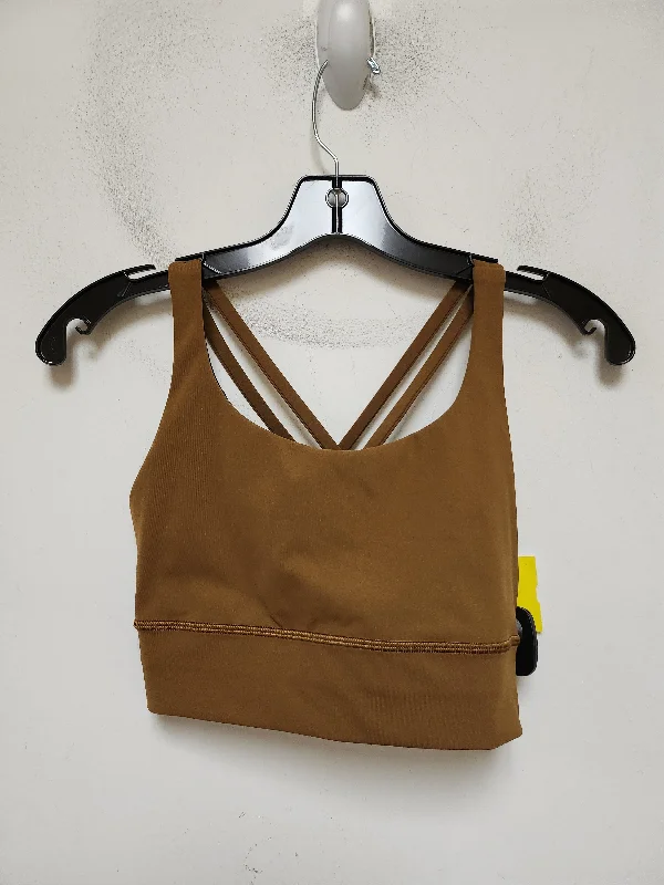 Gluten-Free Yoga Bar with Dates and Almonds -Athletic Bra By Lululemon In Brown, Size: S Gluten-Free Yoga Bar with Dates and Almonds -Athletic Bra By Lululemon In Brown, Size: S