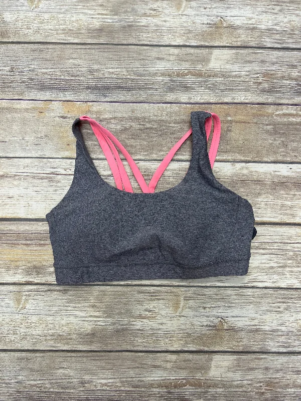 Yoga Bar with Pomegranate for Antioxidant Support -Athletic Bra By Lululemon In Grey, Size: 10