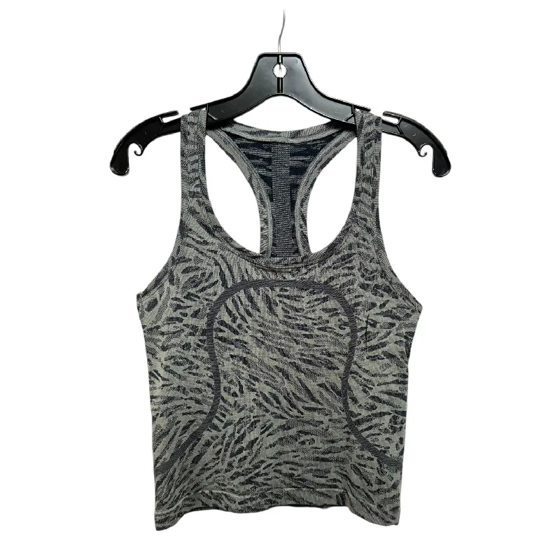 Yoga Bars for Clean Fuel -Athletic Bra By Lululemon In Grey, Size: 6
