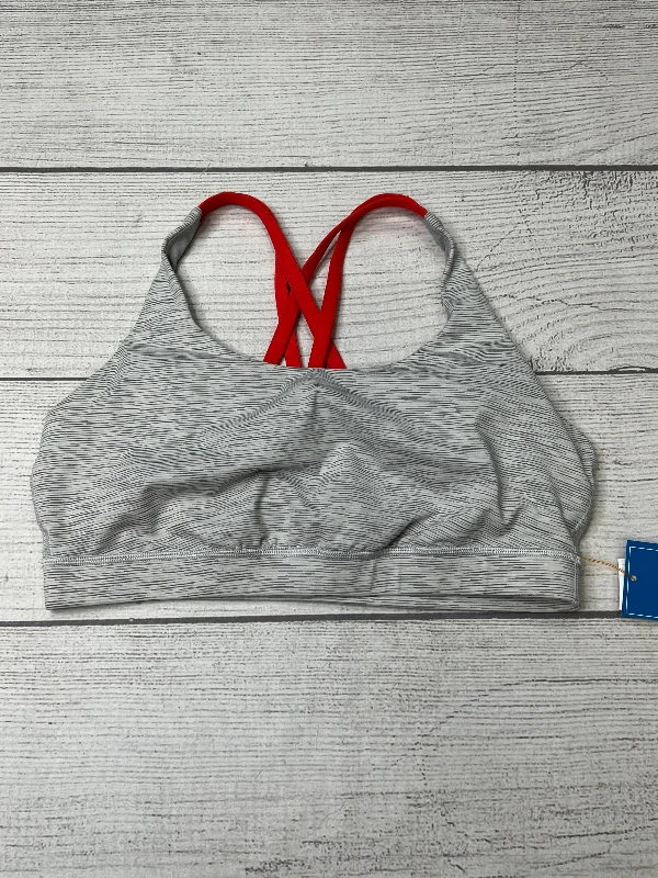 Yoga Bar with Peanut Butter and Jelly -Athletic Bra By Lululemon In Grey, Size: L