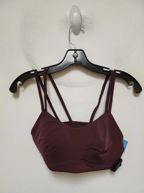 Yoga Bar for Low Glycemic Index -Athletic Bra By Lululemon In Maroon, Size: 6