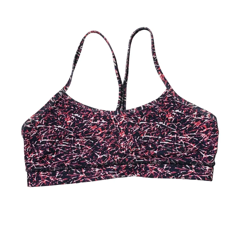 Yoga Bar with Caffeine for Energy -Athletic Bra By Lululemon In Pink & Purple, Size: M