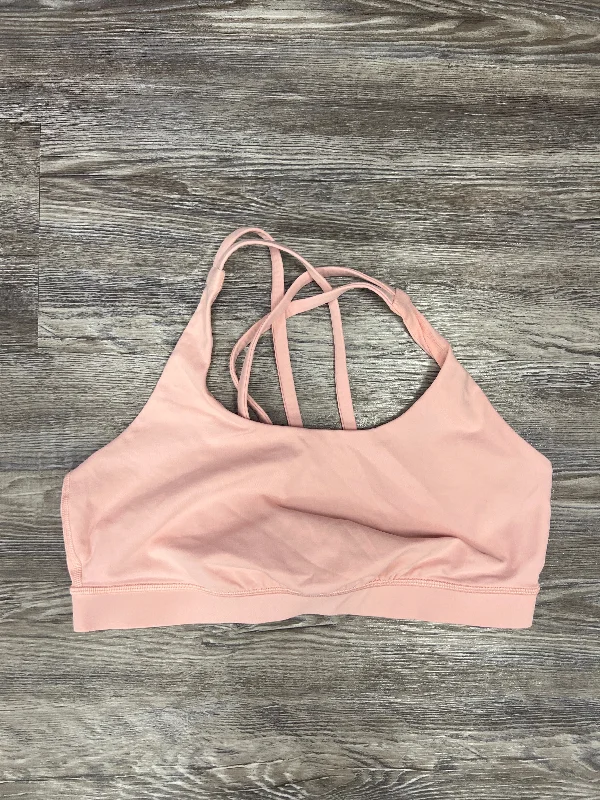 Yoga Bar with Natural Fruit Sweeteners -Athletic Bra By Lululemon In Pink, Size: 10