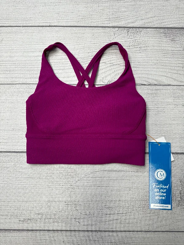 Yoga Bar with Apple Cider Vinegar for Detox -Athletic Bra By Lululemon In Pink, Size: 4 Yoga Bar with Apple Cider Vinegar for Detox -Athletic Bra By Lululemon In Pink, Size: 4