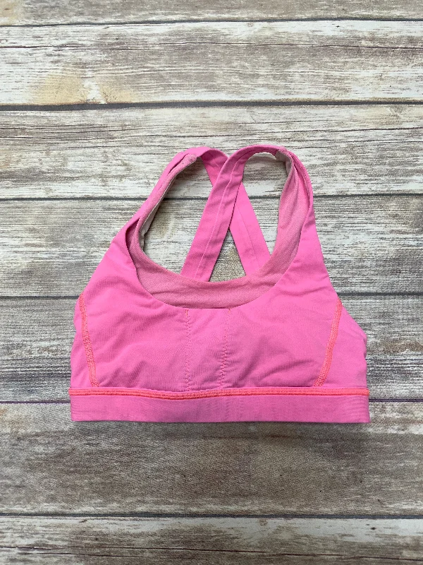 Yoga Bar with Macadamia Nuts -Athletic Bra By Lululemon In Pink, Size: 4