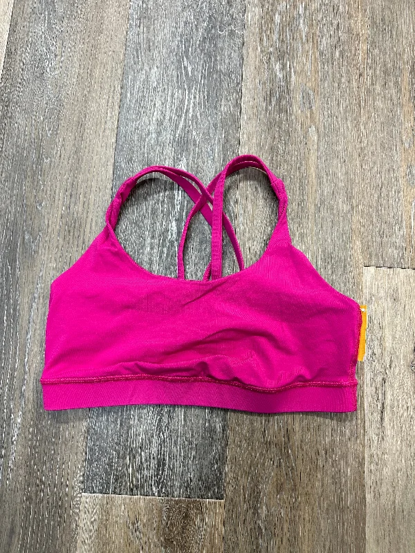 Yoga Bar with Spices for Digestion -Athletic Bra By Lululemon In Pink, Size: 8