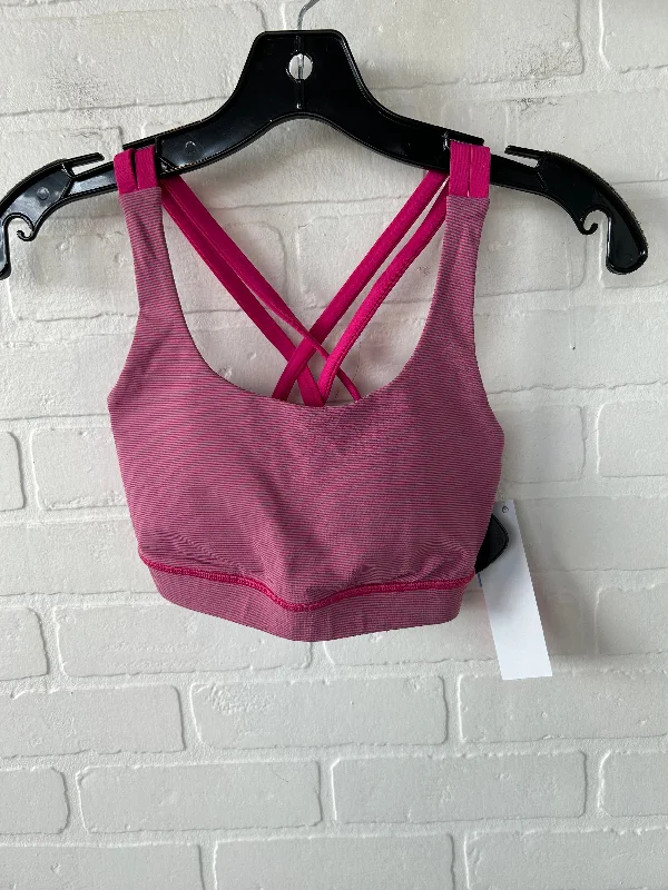 Yoga Bar with Almond Flour -Athletic Bra By Lululemon In Pink, Size: S