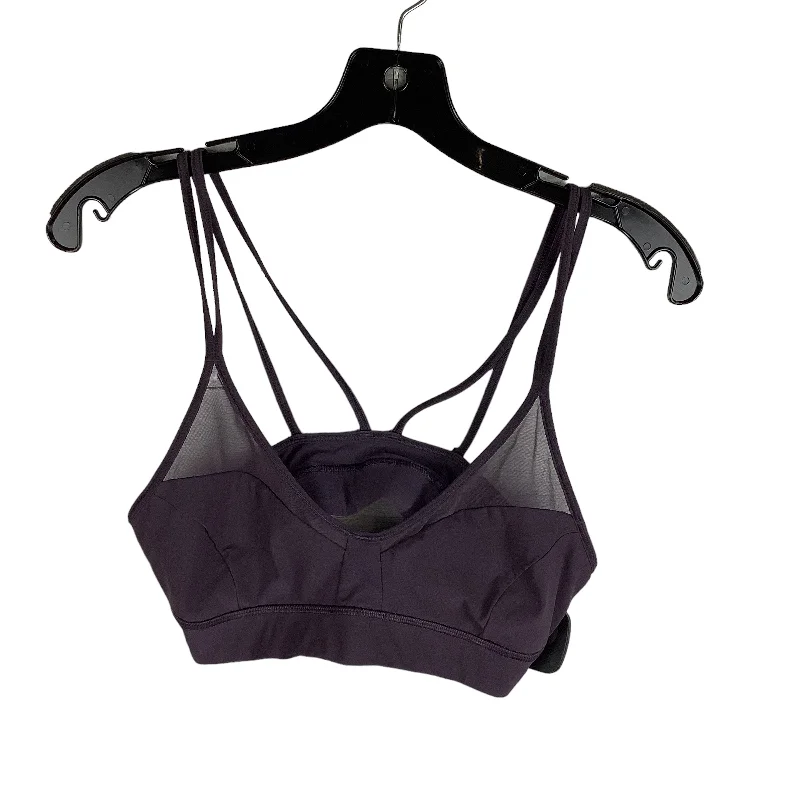 Vegan Protein Bars for Yoga Enthusiasts -Athletic Bra By Lululemon In Purple, Size: 8