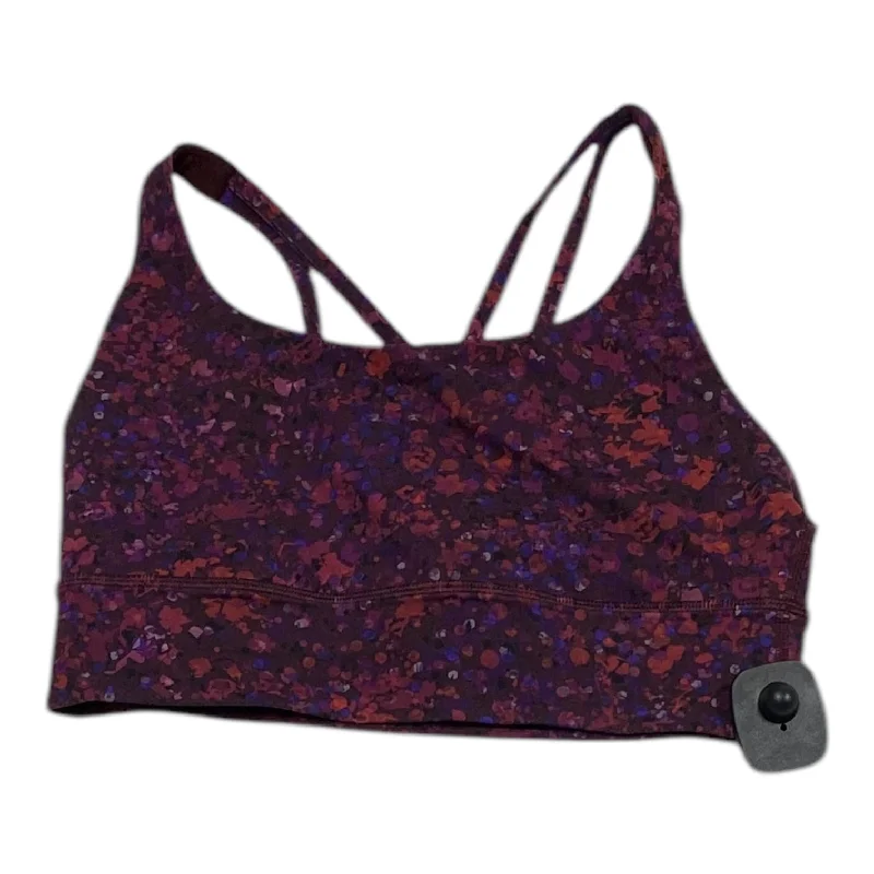 Yoga Bar for Mindfulness and Focus -Athletic Bra By Lululemon In Purple, Size: M