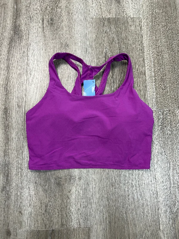 Yoga Bar with Chia Seeds -Athletic Bra By Lululemon In Purple, Size: M