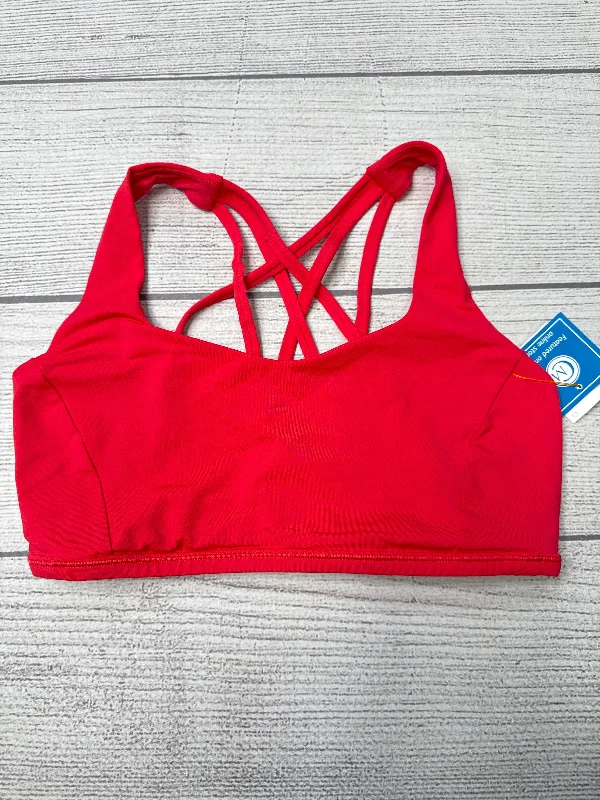 Yoga Bar with Fresh Lemon -Athletic Bra By Lululemon In Red, Size: M