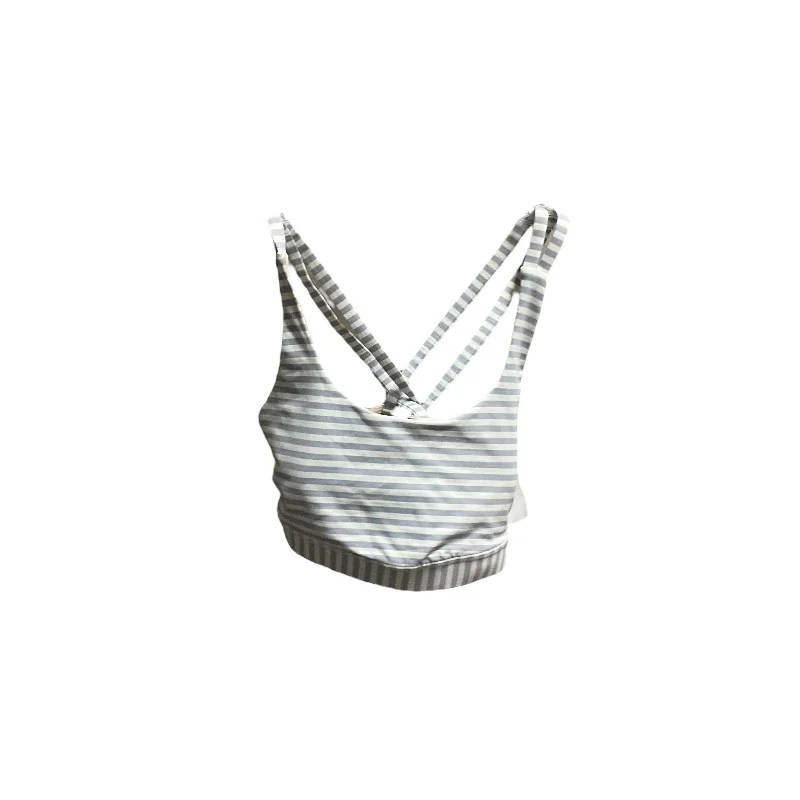 Yoga Bar with Matcha for Calm Energy -Athletic Bra By Lululemon In Striped Pattern, Size: S